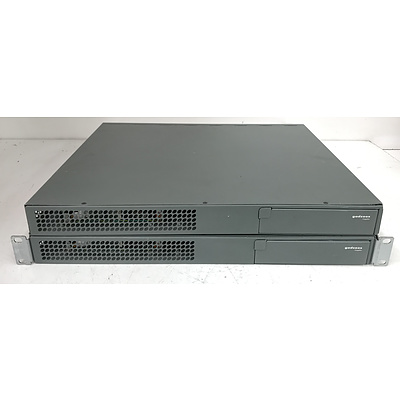 Gadzoox Capellix 2000 SAN Fiber Chanel Switches -Lot Of Two