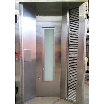 Halton KVF Commercial Stainless Steel Range Hoods - Lot of Two