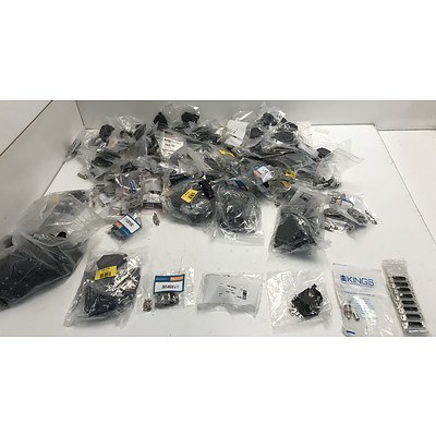 Bulk Lot Of Connection Ports