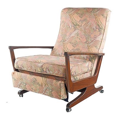Retro Parker Knoll Reclining Armchair