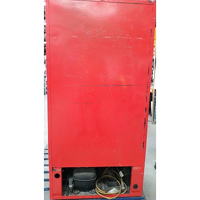 Coin Operated Refrigerated Drink Can Vending Machine