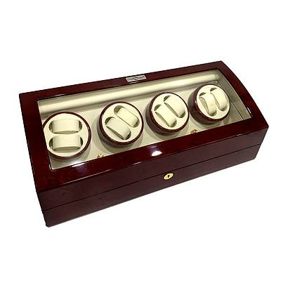 Diplomat Estate 8 Watch Winder and Storage Case