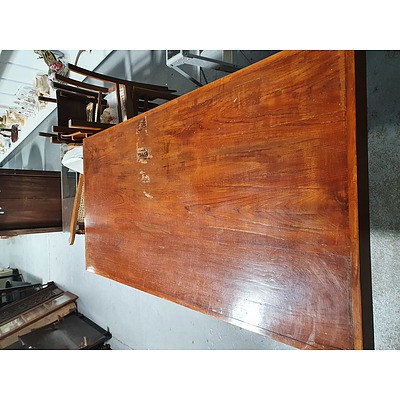 Sri Lankan Modernist Compass Leg Dining Table, Terry Jonklaas Commission Circa 1948