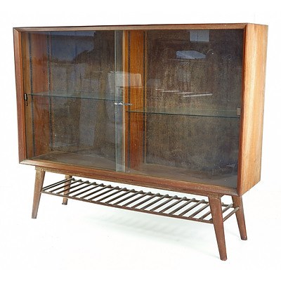Sri Lankan Modernist Very Large Display Cabinet, Terry Jonklaas Commission Circa 1948