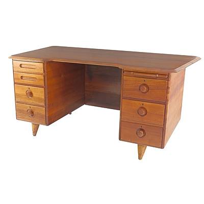 Fred WARD (1900-1990) Partner’s Desk, Designed and Fabricated Circa 1950