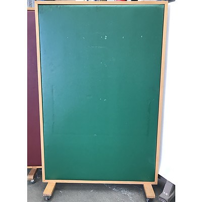 Coloured Vinyl Partitions -Lot Of Four