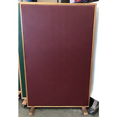 Coloured Vinyl Partitions -Lot Of Five