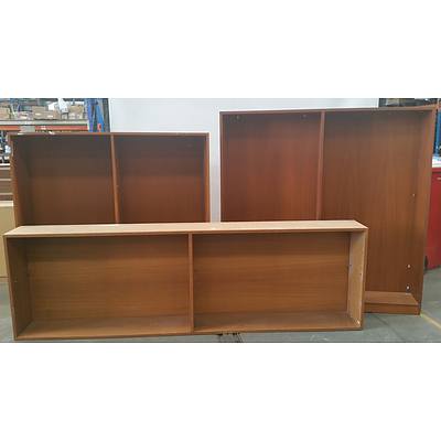 Lot of Three Bookshelves