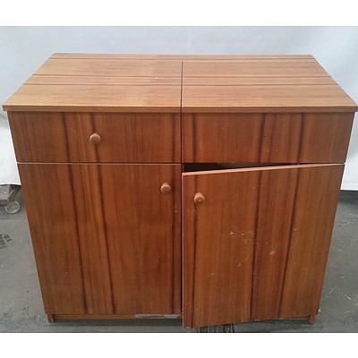Credenza With Basin