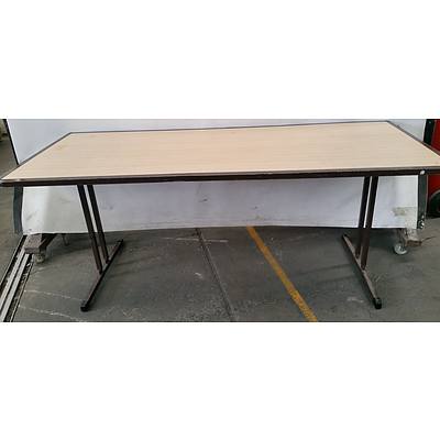 Folding Trestle Table