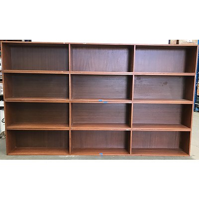 Four Piece Stackable Storage Shelf