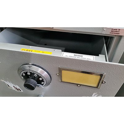 Chubb B Class Four Drawer Filing Cabinet