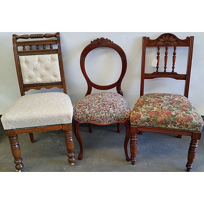 Vintage Side Chairs - Lot Of Three