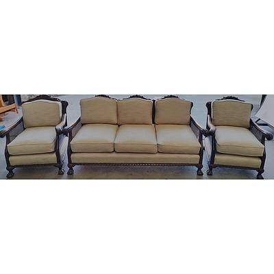 Vintage Three Piece 'Jarvi' Lounge Suite