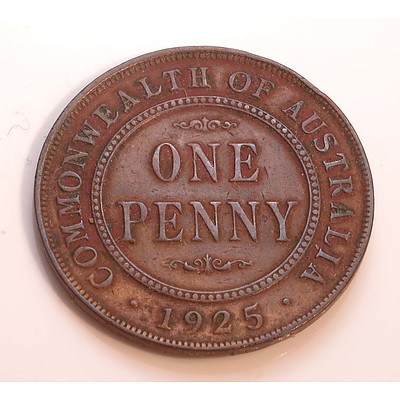 Australia: 1925 Penny