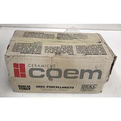 Ceramiche Coem Italian Tiles -Lot Of 18 Boxes