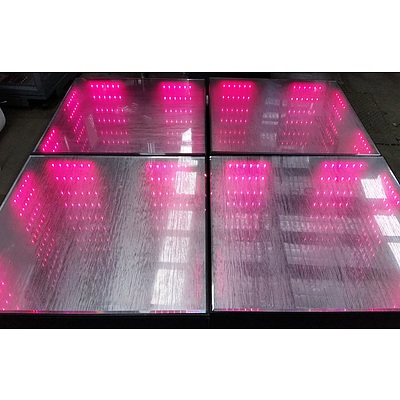 Sustainable Danceclub  7.5 Square Meters of Illuminated 3D Interactive Dance Floor Panels