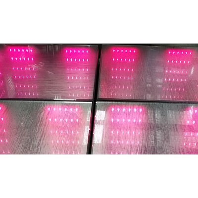 Sustainable Danceclub  7.5 Square Meters of Illuminated 3D Interactive Dance Floor Panels