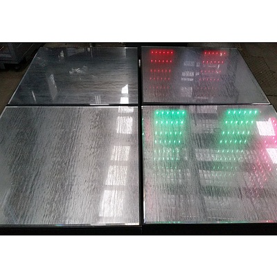 Sustainable Danceclub  7.5 Square Meters of Illuminated 3D Interactive Dance Floor Panels