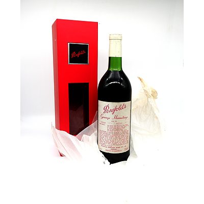 Penfolds Vintage 1971 Grange Hermitage Bin 95 738mL in Display Box
