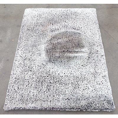 Rug Culture Platinum Shag Seal Coloured Rug