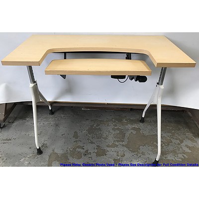 Veneer Computer Desk