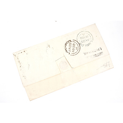 One Penny Red, Over stamped, Circa 1850s