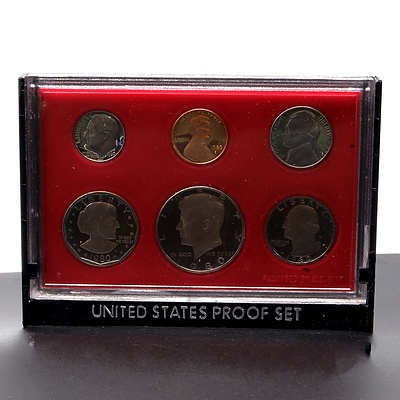 1980 United States Six Proof Coin Set