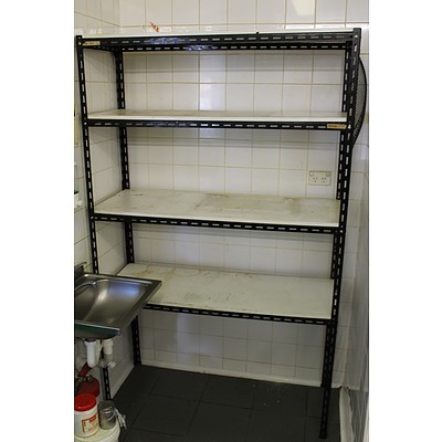 Four Tier Kitchen Shelving Unit