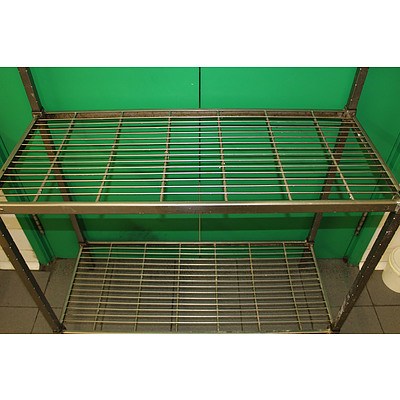 1050mm Stainless Steel Coolroom Shelving Unit