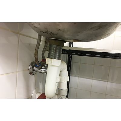 Stainless Steel Hand Washing Sink and Mixer Tap