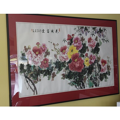 Framed Water Colours on Paper