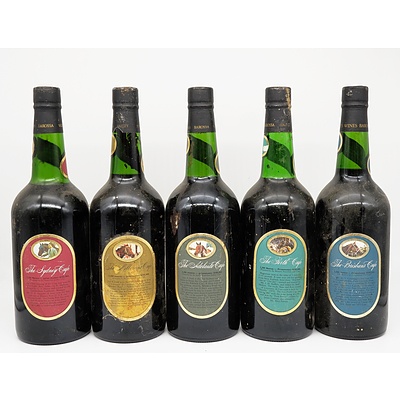 St. Hallett's Cup Winners 1978 Vintage Port Series 2 Commemorating the 1981 Cups Set