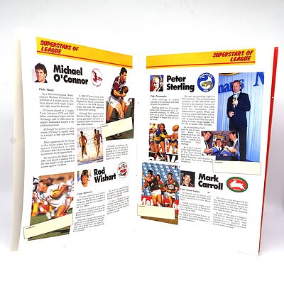 Complete Set of Telegraph Mirror Superstars of League, The Official NSW RL