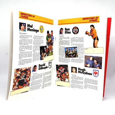 Complete Set of Telegraph Mirror Superstars of League, The Official NSW RL