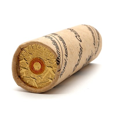 RAM Sealed Roll of Twenty Five 2015 $2 Remembrance Day Coins