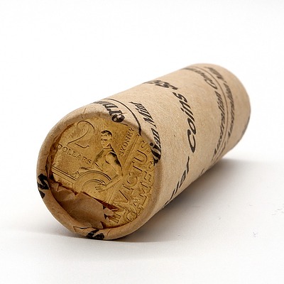 RAM Sealed Roll of Twenty Five 2018 $2 Invictus Games Coins