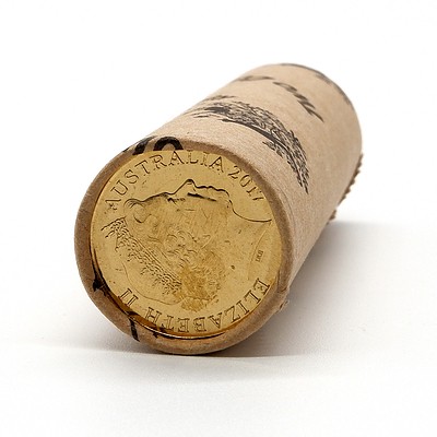 RAM Sealed Roll of Twenty Five 2017 $2 Remembrance Day Coins