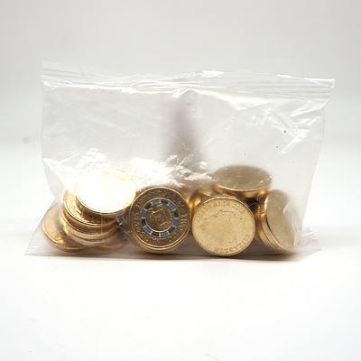 Sealed Packet of Twenty Five 2019 $2 Mr Squiggle Coins