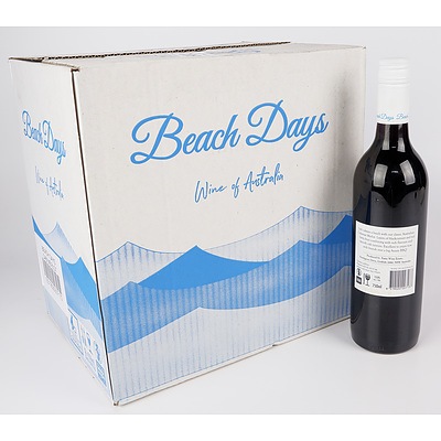 Case of 12x Beach Days 2019 Cabernet Merlot 750ml