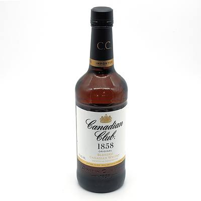 Canadian Club Blended Canadian Whiskey 700ml