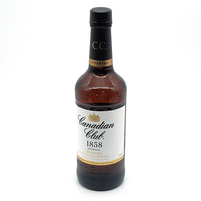 Canadian Club Blended Canadian Whiskey 700ml