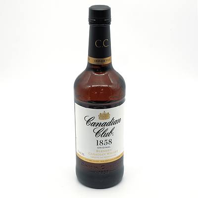Canadian Club Blended Canadian Whiskey 700ml