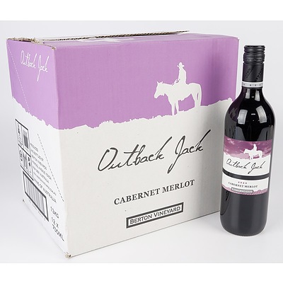Outback Jack 2020 Cabernet Merlot 750ml Case of 12