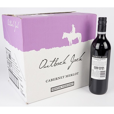 Outback Jack 2020 Cabernet Merlot 750ml Case of 12