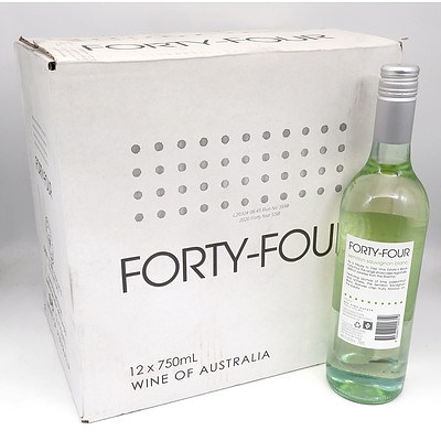 Fourty-Four 2020 Semillion Sauvignon Blanc 750ml Case of 12