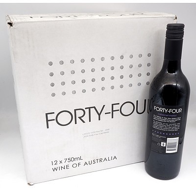 Fourty-Four 2020 Cabernet Merlot 750ml Case of 12
