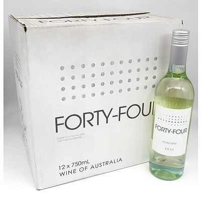 Fourty-Four 2020 Moscato 750ml Case of 12