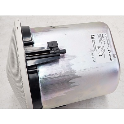 Six TOA Corporation F-122C Wide-Dispersion Ceiling Speakers
