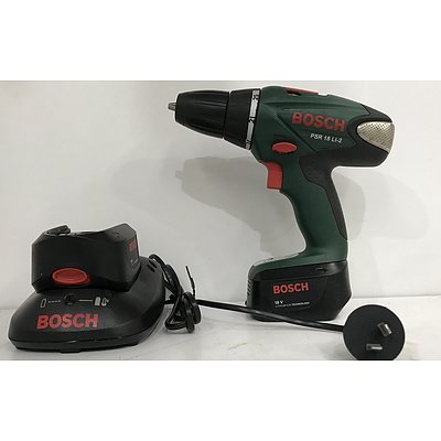 Bosch 18V 10mm Cordless Drill